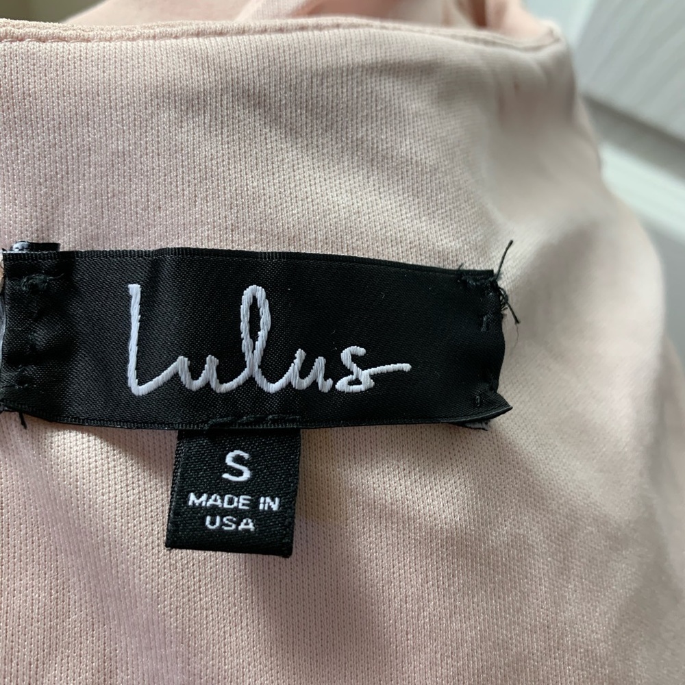 New Lulu’s Trista Blush Cutout Maxi Dress - Picture 2 of 10